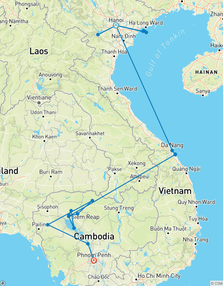 Het beste van Vietnam & Cambodja in 19 dagen-rondreis