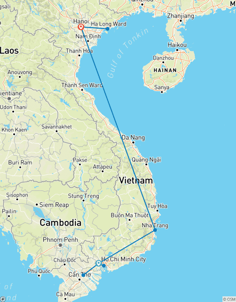 Strandvakantie Vietnam in 10 dagen-rondreis