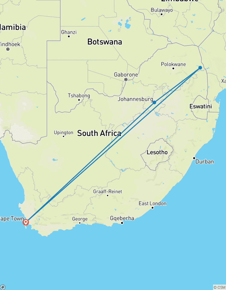 4 day Kruger Safari from Cape Town Tour