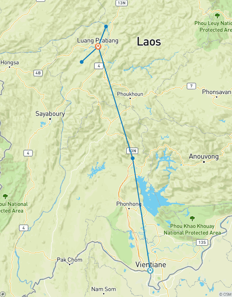 Laos Romantische Huwelijksreis in 13 Dagen-rondreis
