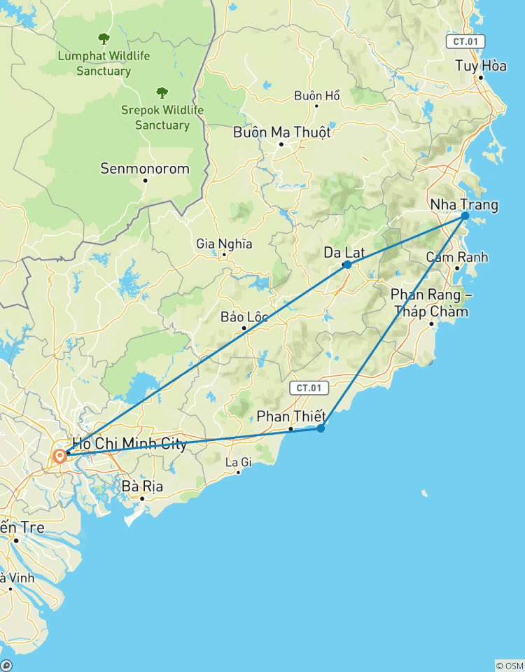 Zuid-Vietnam in 7 dagen-rondreis