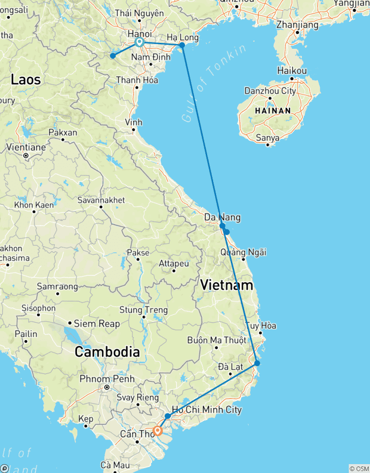 Circuito Viaje inolvidable a Vietnam en 17 días