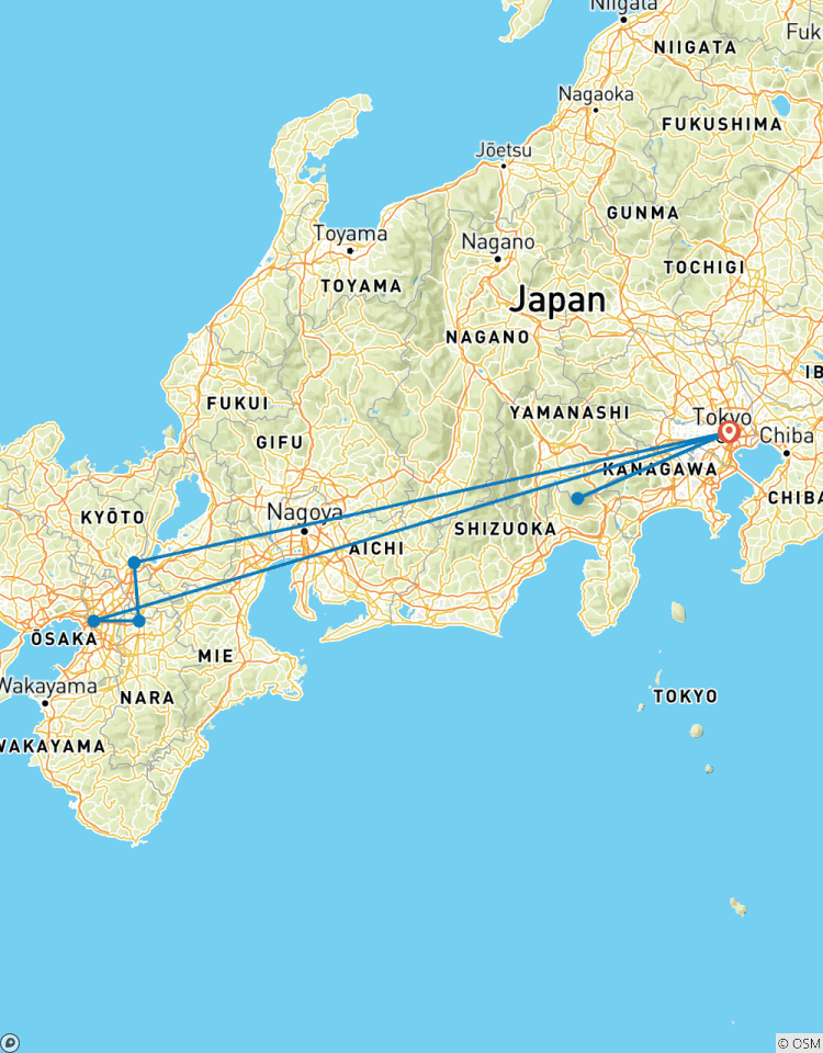 10 Daagse Budget Rondreis Japan-rondreis