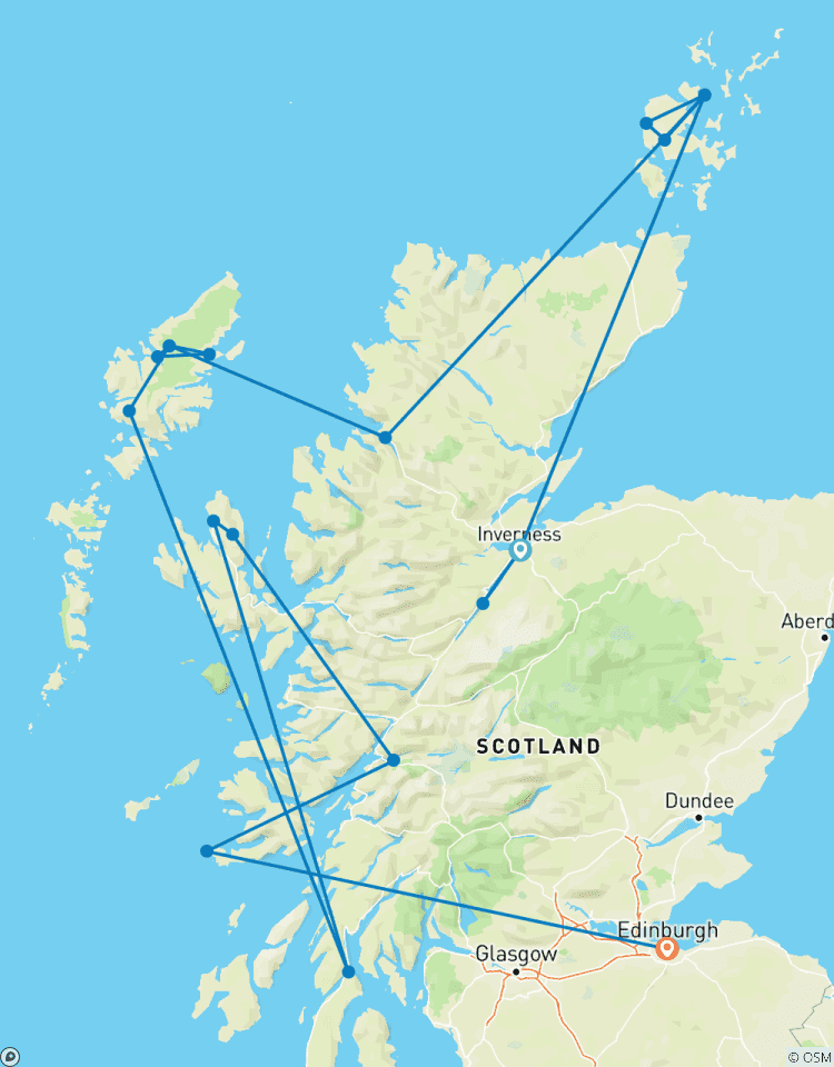 12 Tage spirituelle Reise durch das heilige Schottland Rundreise