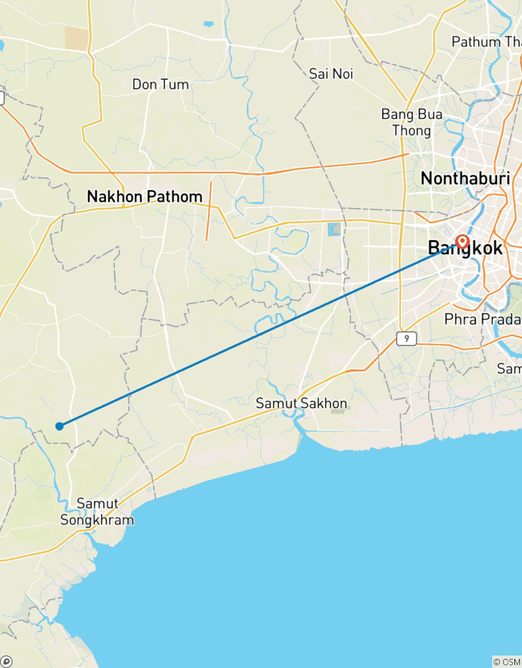 4 jours à Bangkok : Marché flottant, temples royaux et croisière sur le fleuve circuit