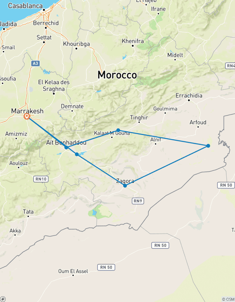 Circuito Descubre el Sur de Marruecos - 6 Días