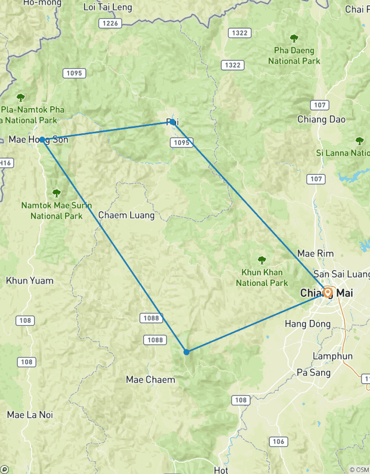 Le nord de la Thaïlande hors des sentiers battus : Pai, Baan Rak Thai et Doi Inthanon - 4 jours circuit