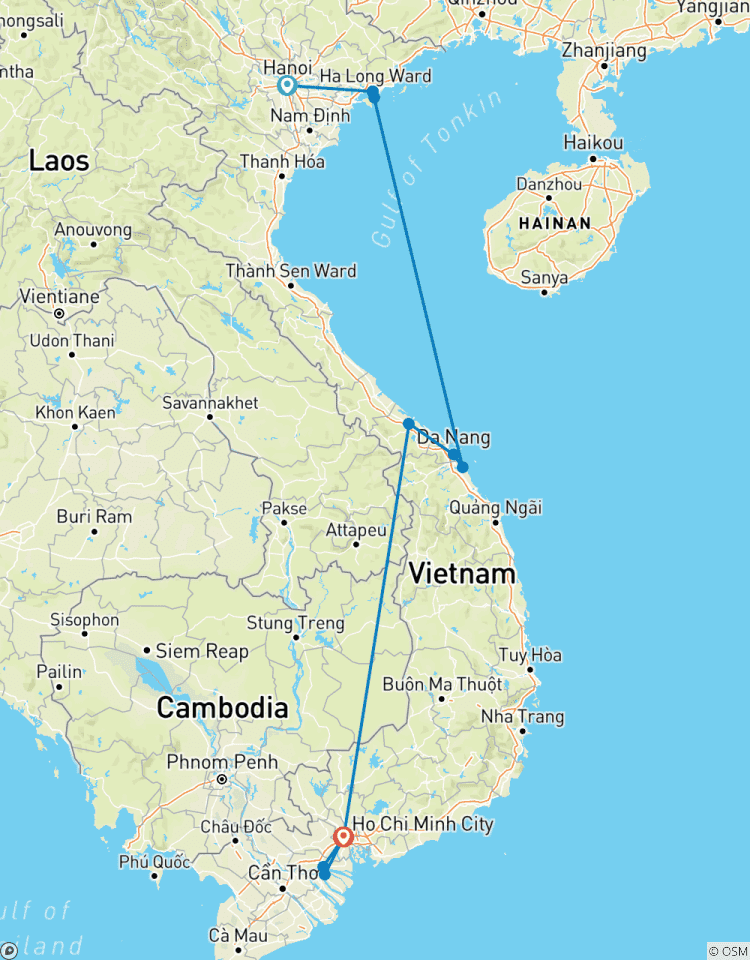 Lebendige Vietnam-Expedition in 10 Tage Rundreise