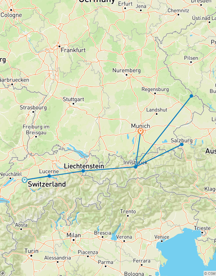 Circuito Descubre Suiza, Austria y Baviera con la Oktoberfest (de Berna a Múnich) (2026)