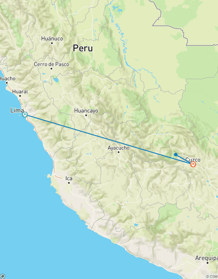 5days - Lima – Cusco- Machu Picchu with local flight Tour