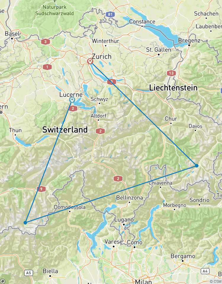 Golf and Wellness Retreat in Switzerland 7Days/ 6 Nights (Luxury) Tour