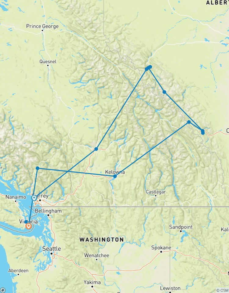 Kanadisches Abenteuer Vancouver → Victoria (2026) Rundreise