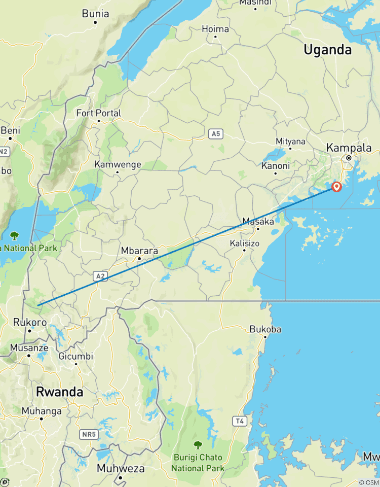 3-Daagse Oeganda Vliegen naar Bwindi-in Gorilla Tour-rondreis