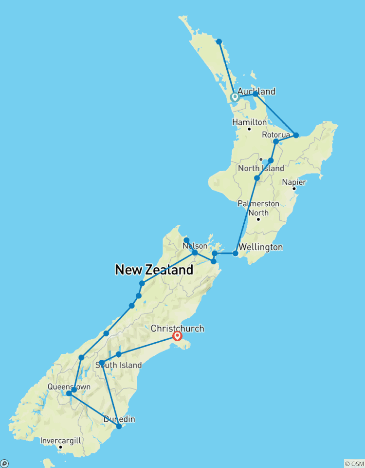 Neuseeland Rundreise - 27 Tage in Kleingruppe durch das Land der Maori Rundreise