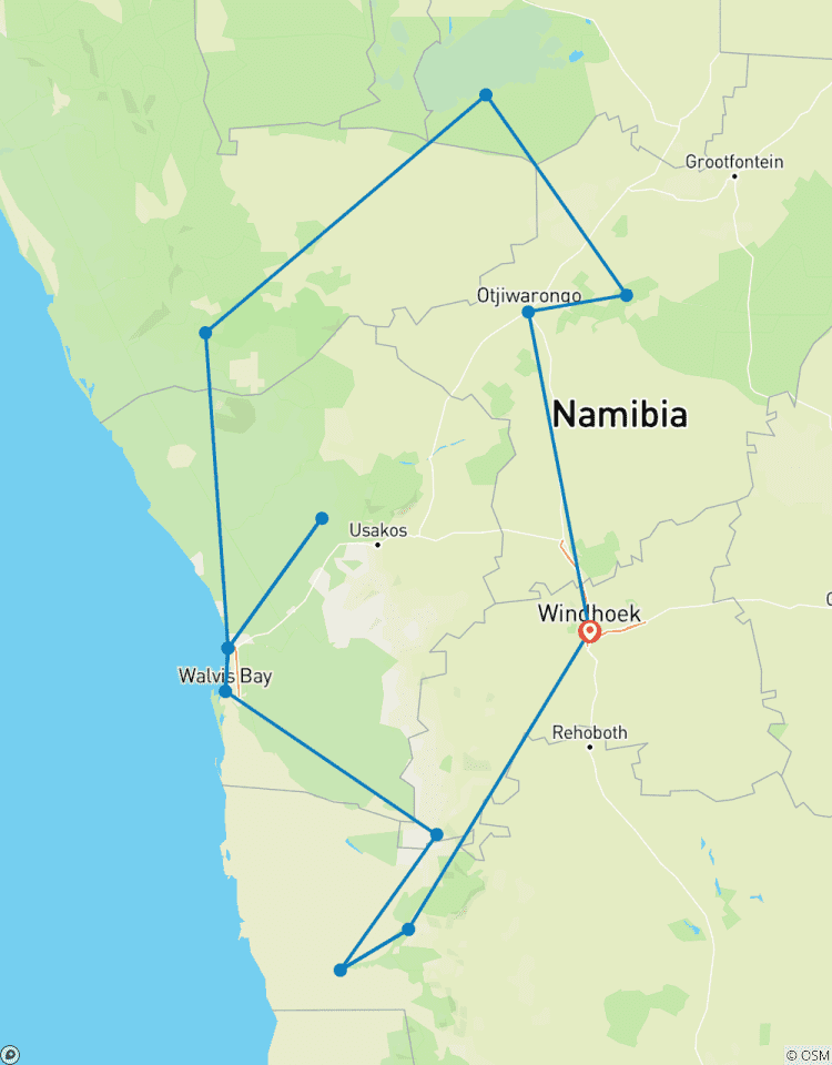Ultimate Namibia Explorer: 14-Day Desert, Dunes & Wildlife Safari Tour