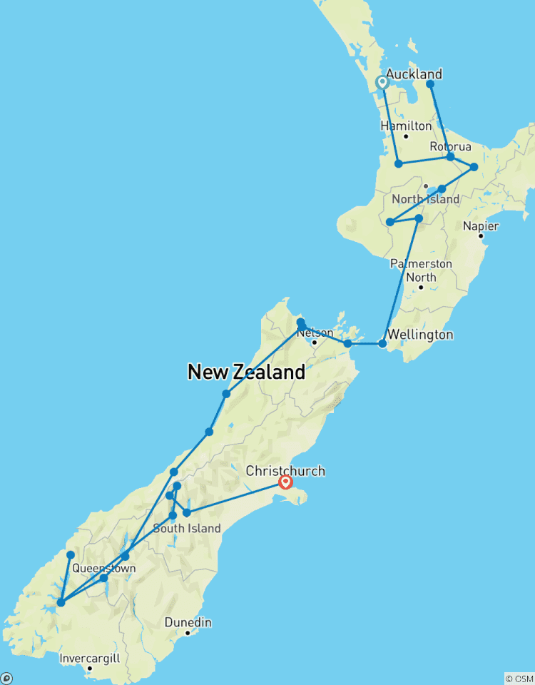 19-Day Ruru Select: The Premier New Zealand North & South Island Journey (Auckland Start) Tour