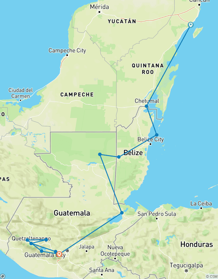 Maya Adventure Tour