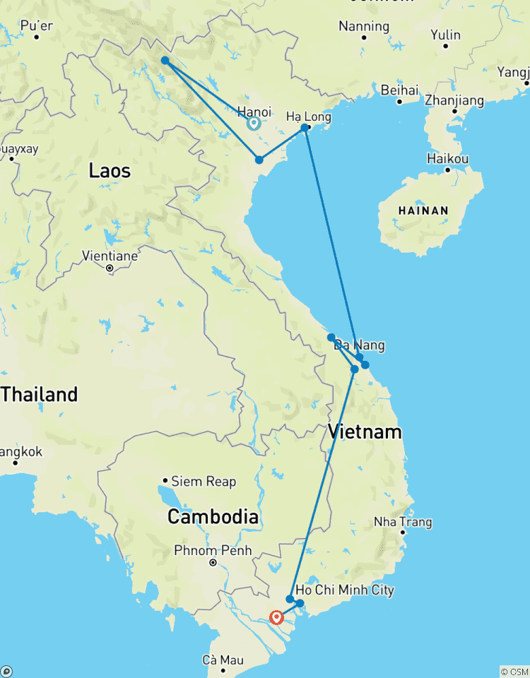 Best of Vietnam 15 Days – North to South Adventure Tour