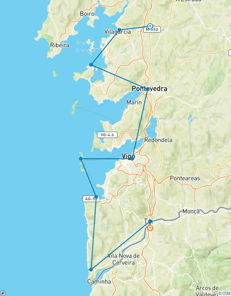 Private Tour in the Rías Baixas of Galicia in Charming Hotels and Pazos Tour