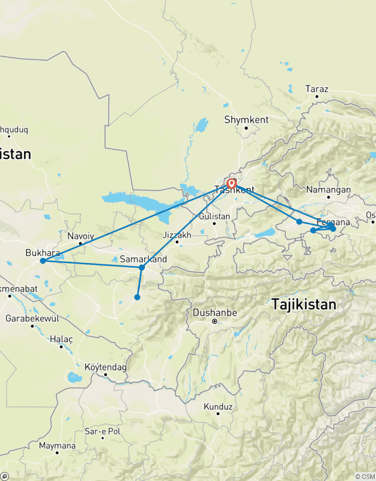 Circuito Ruta de las Caravanas II a Uzbekistán - Visita Privada