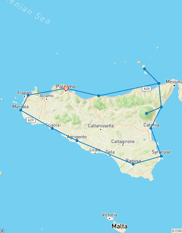 Treasures of Sicily 2026 Tour