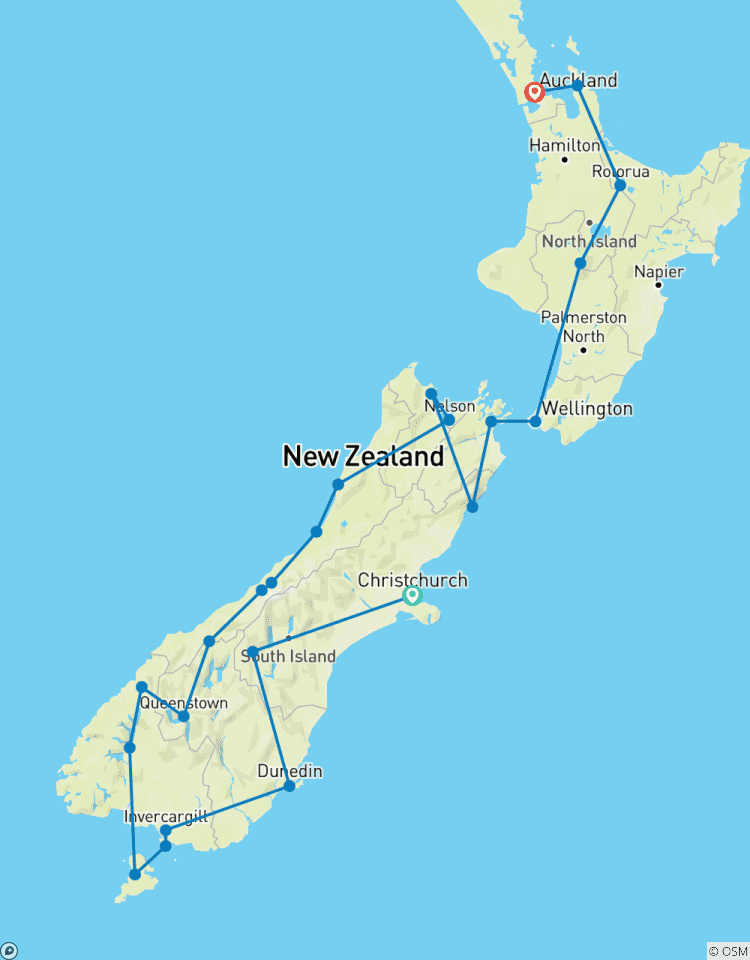 Neuseeland Rundreise - 22 Tage Höhepunkte in Kleingruppe Rundreise