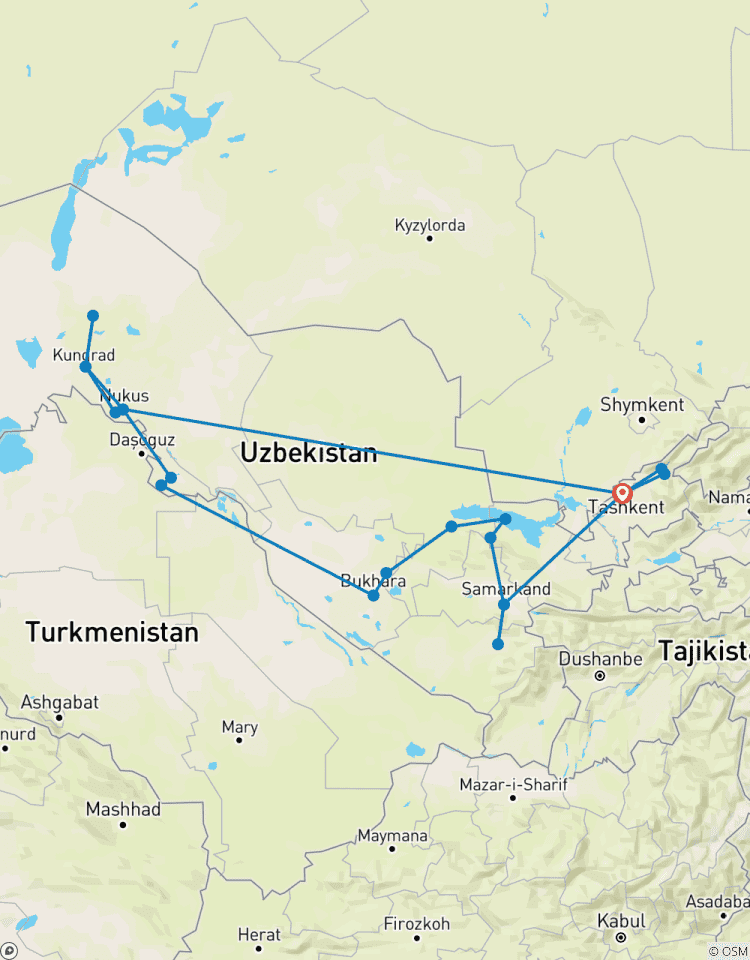 Circuito Verdadera Aventura a Uzbekistán - Viaje Privado