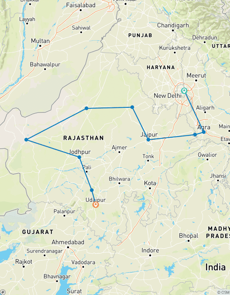 12 Tage Private Royal Heritage Rajasthan Tour Rundreise