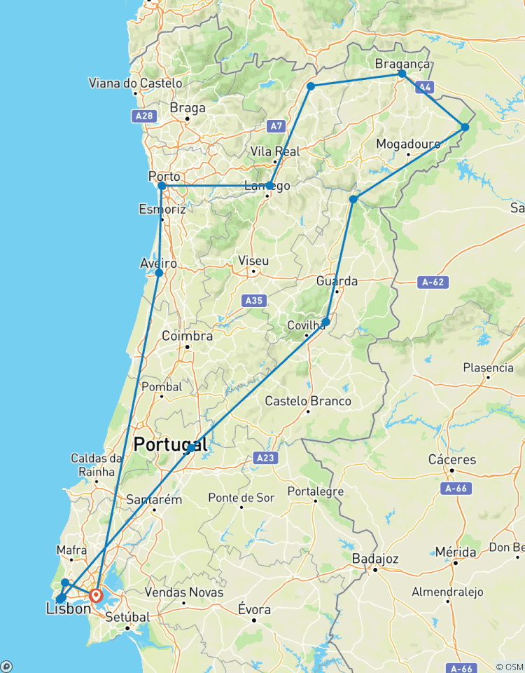 Trás-os-Montes: Autentic Portugal - Ends in Lisbon Tour