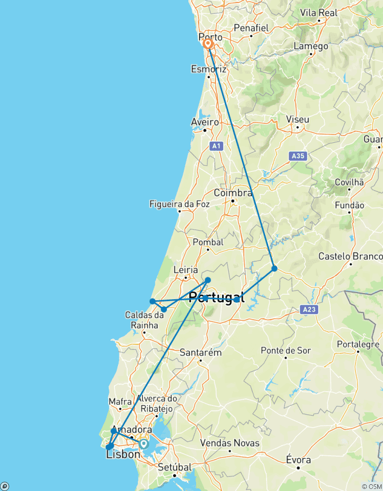 Lisbon, Porto and Schist Villages Tour