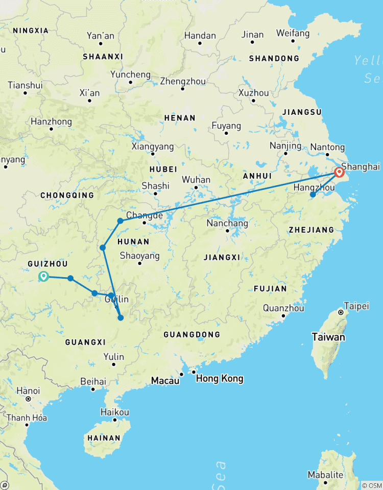 Découvrir la Chine traditionnelle du Sud circuit