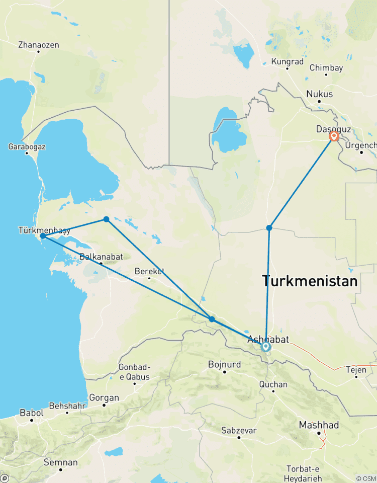 Circuito Descubre Turkmenistán