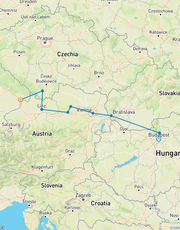Danube Explorer 2026|2027 - 8 Days (from Budapest to Passau) Tour