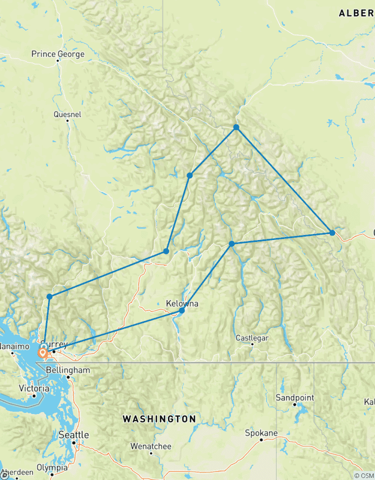 Western Canada\'s Peaks & Pacific: An Unforgettable Road Trip Tour