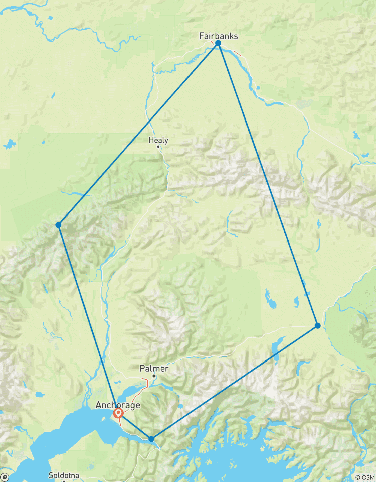 Circuito A la caza de la aurora boreal - Alaska, EE.UU.