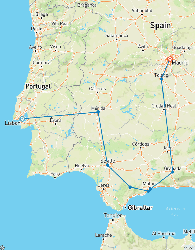 Circuito Sevilla, Costa del Sol y Granada - 5 días