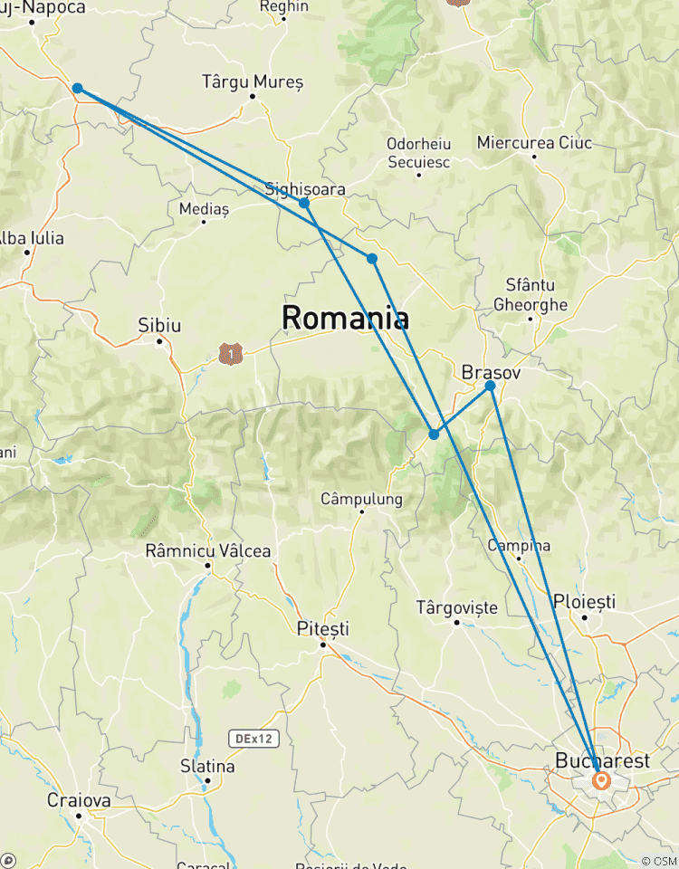 Circuito ¡Rumanía épica! Viaje en grupo para viajeros en solitario de 25 a 40 años con ideas afines