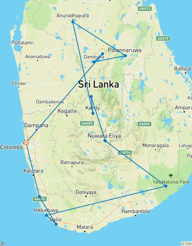 Weihnachten in Sri Lanka Rundreise
