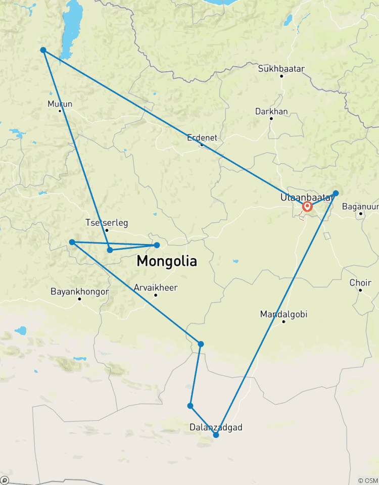 Mongolei & Naadam Festival Rundreise