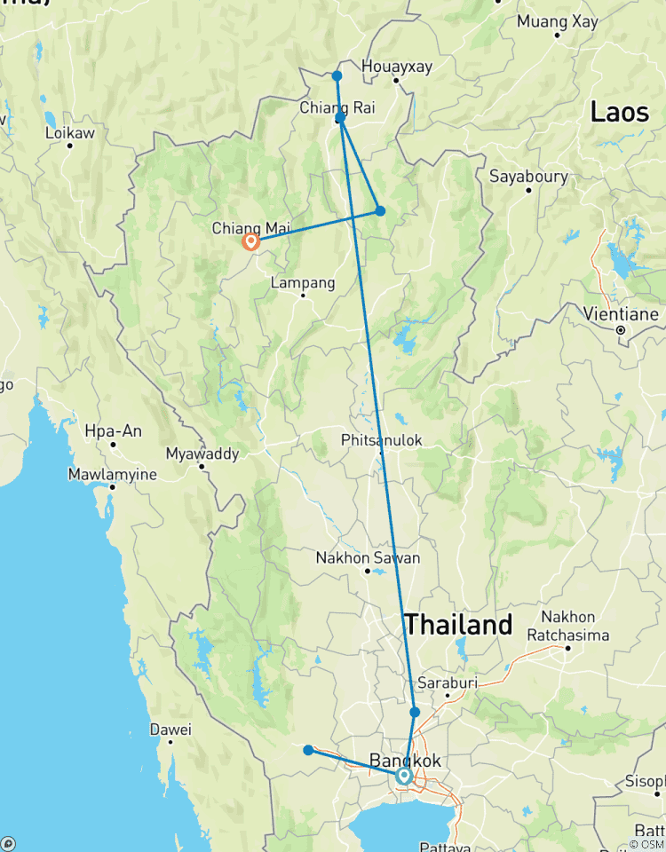 Noël en Thaïlande circuit