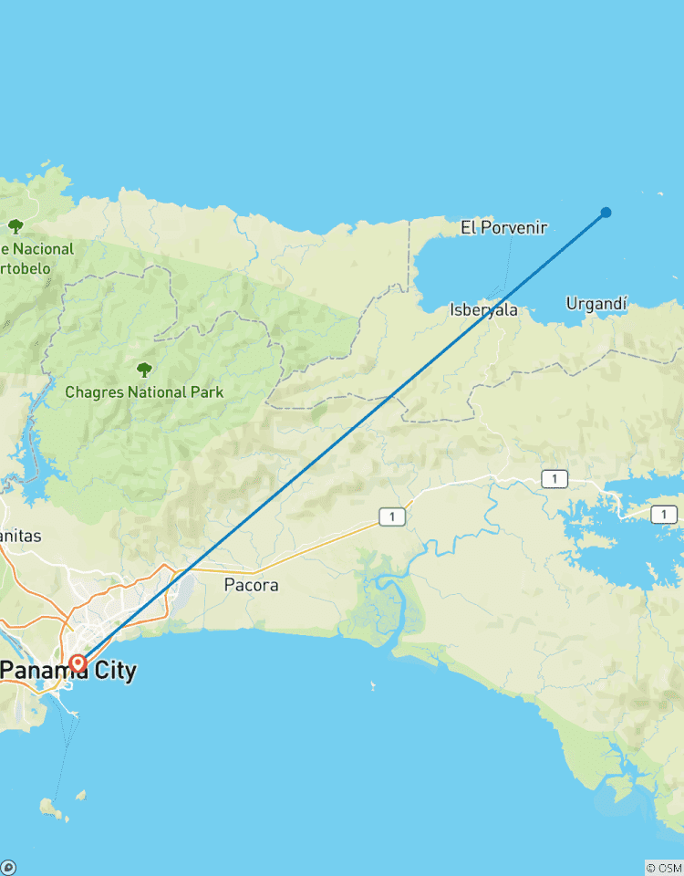 Circuito Aventura de 8 días en kayak de mar en Panamá: Experiencia Cultural y de Kayak en San Blas