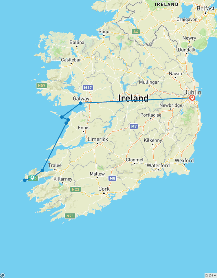 Circuito Súper Irlanda del Sur - 5 días