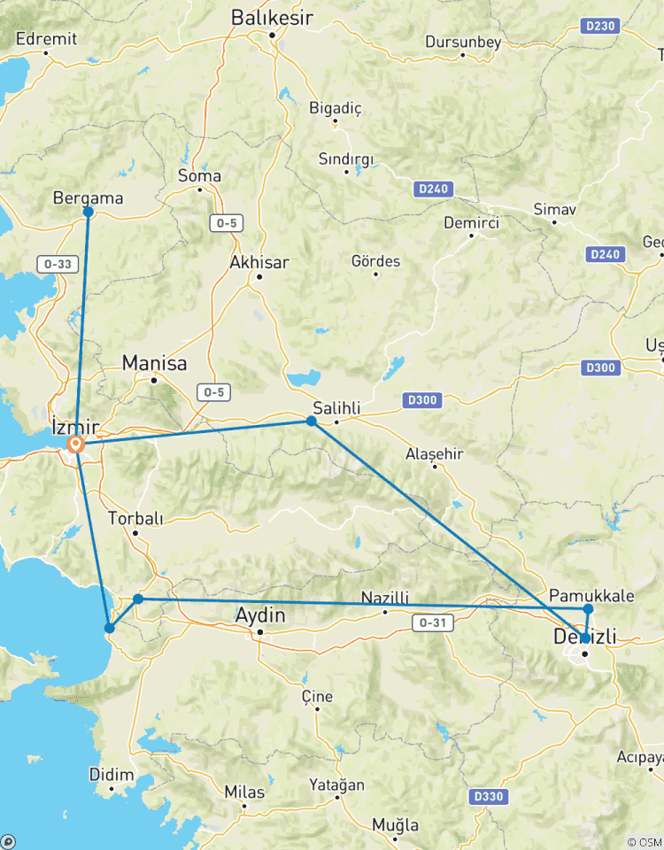 5 Daagse Bijbelse Tour Izmir-rondreis