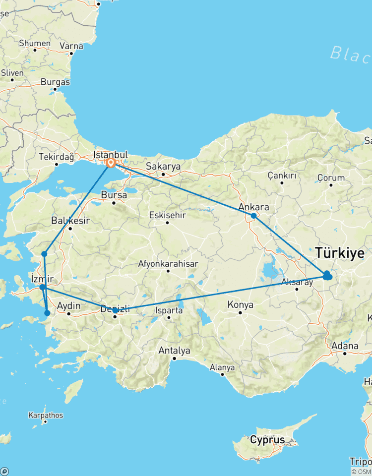 Schitterend Turkije, Spaanstalige gids-rondreis