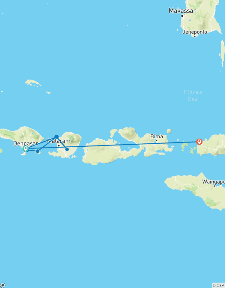 Expérience d\'évasion insulaire de 9 jours : Les îles Gili, Nusa Penida et Flores circuit