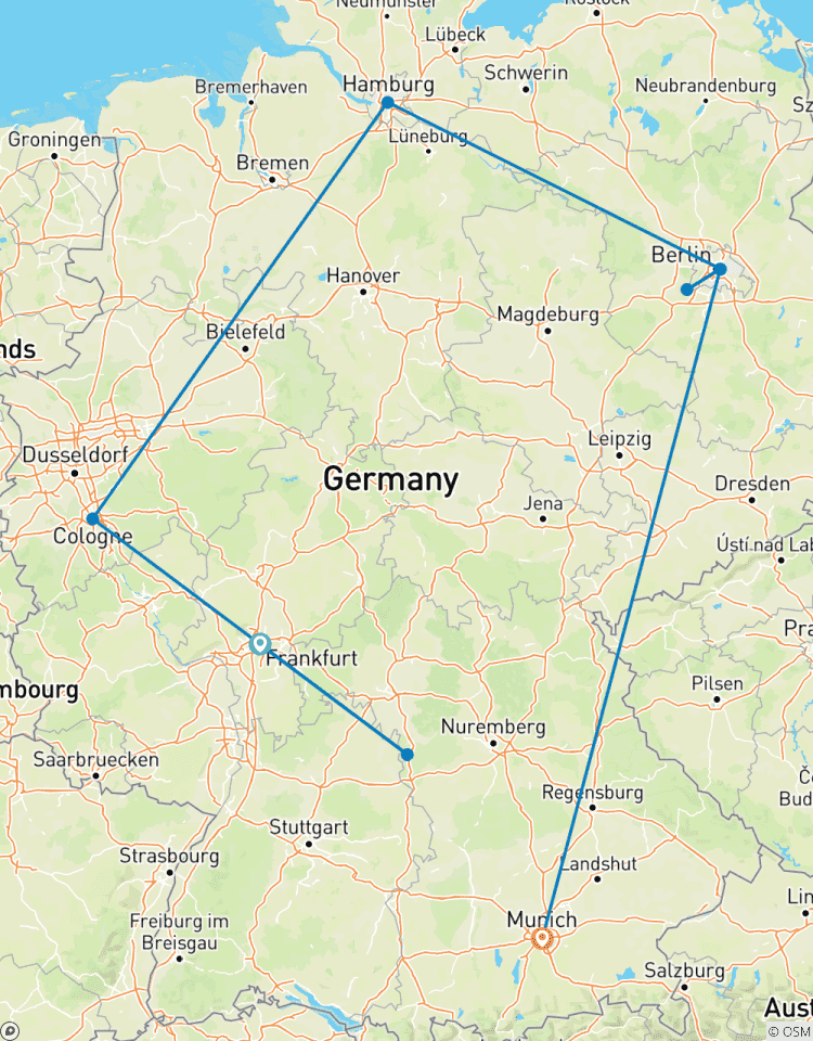 Best of Germany By Train Tour