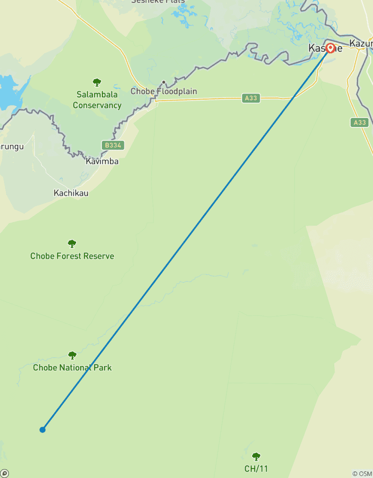 3-tägiges Chobe-Safari-Abenteuer - Bootstouren & Wildbeobachtungsfahrten Rundreise