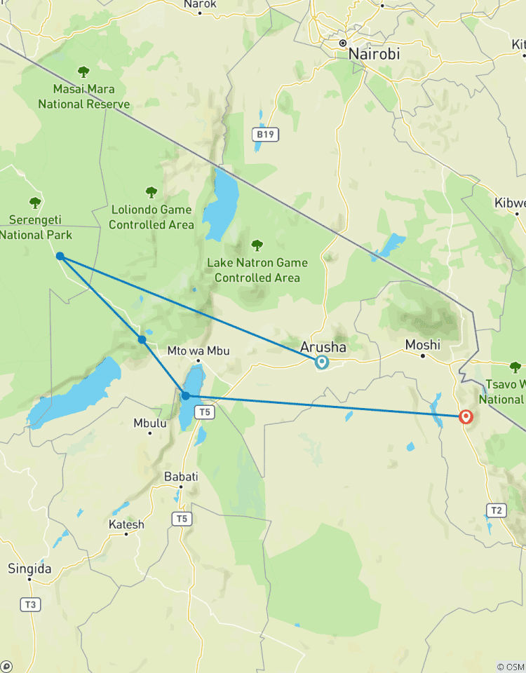 Luxury 7 Days Tanzania Northern Circuit Tour
