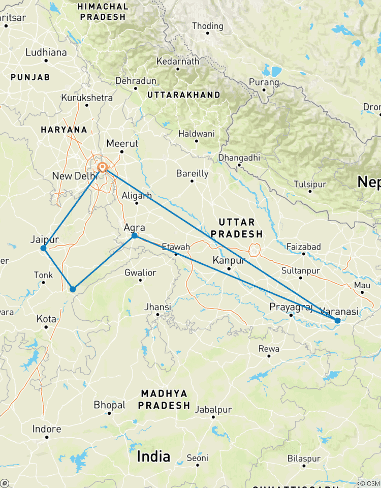 India: A 10-Day Spiritual & Royal Odyssey Tour