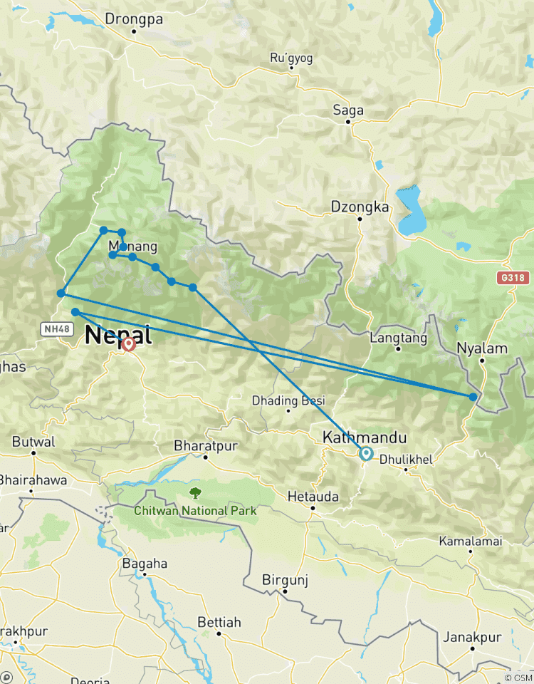 Annapurna Circuit with Tilicho Lake Trek Tour